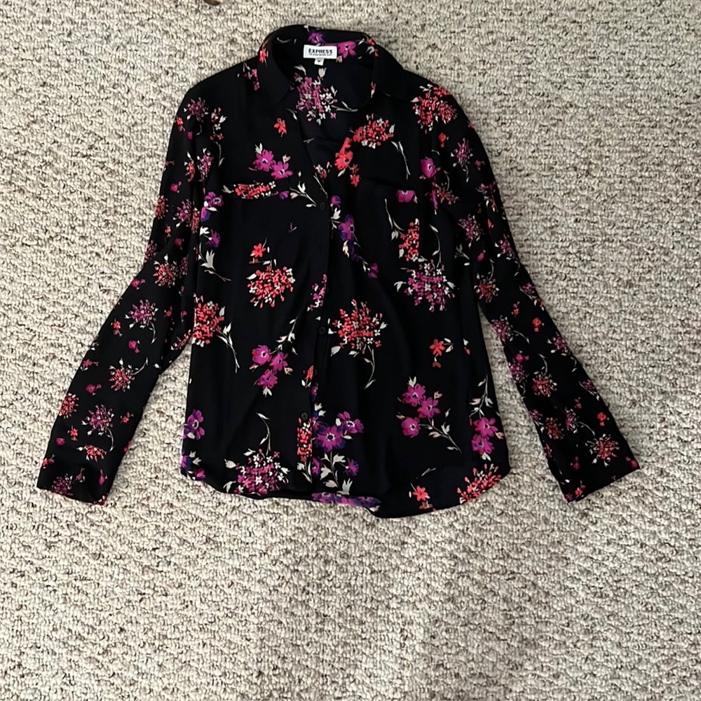 Express portofino long sleeve shirt